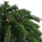 4ft. Pre-Lit Artificial Tropical Outdoor Palm Christmas Tree, Multicolor Lights